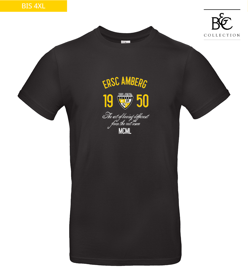 B&C Herren T-Shirt Black "Isack"