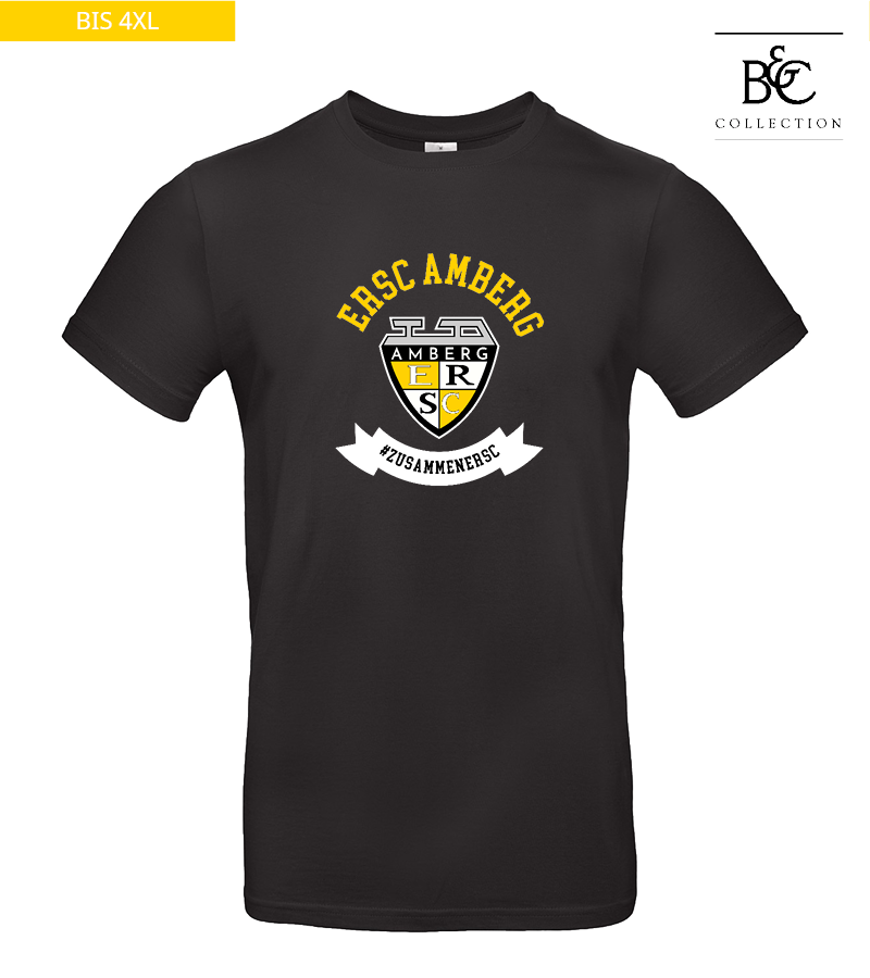 B&C Herren T-Shirt Black "Bono"