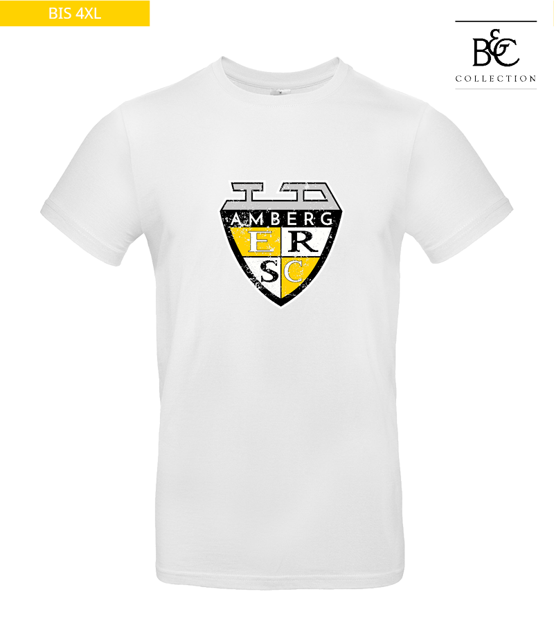 B&C Herren T-Shirt White "Uwe Frontprint"