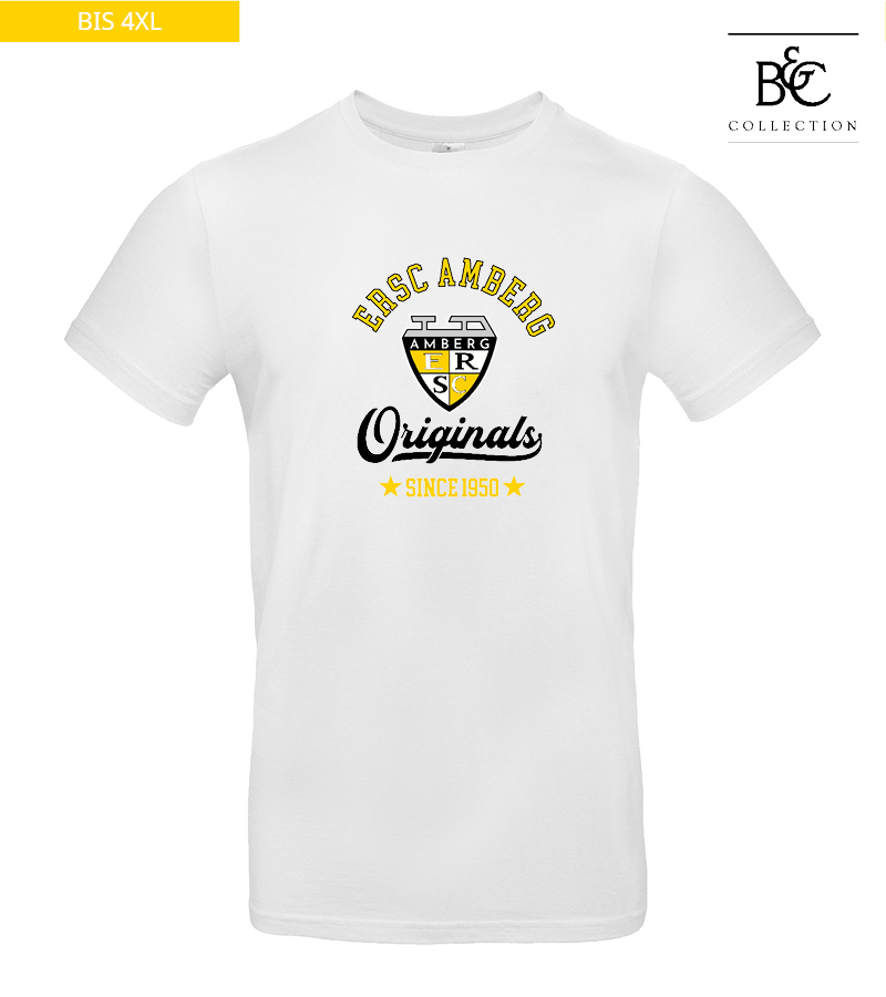 B&C Herren T-Shirt White "Jacob"