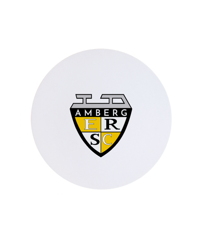 Textil Mousepad Rund White "Anton"